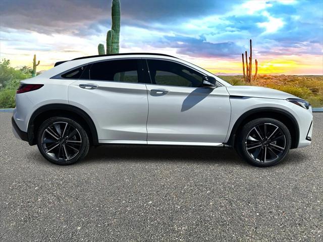 new 2025 INFINITI QX55 car, priced at $52,985