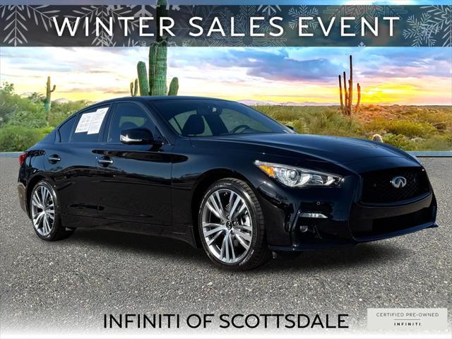 used 2024 INFINITI Q50 car, priced at $39,890