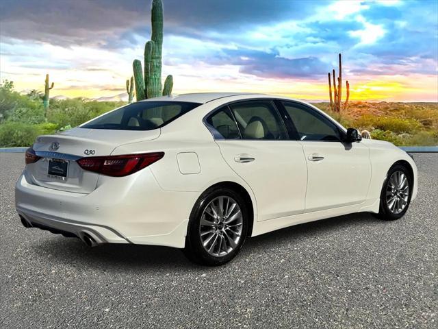 used 2024 INFINITI Q50 car, priced at $36,990