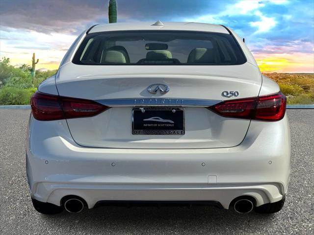 used 2024 INFINITI Q50 car, priced at $36,990