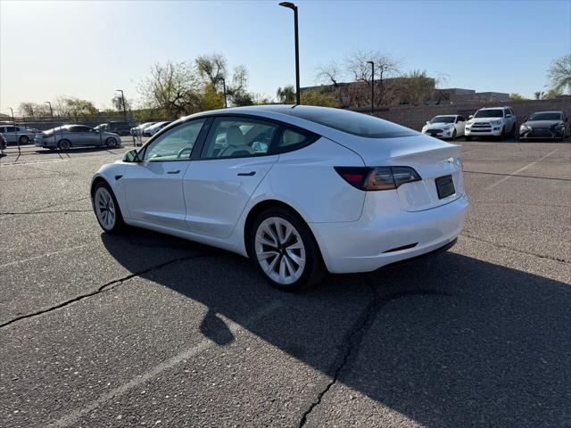 used 2022 Tesla Model 3 car, priced at $25,990