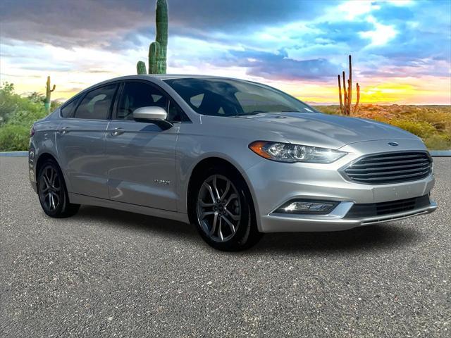 used 2017 Ford Fusion Hybrid car, priced at $12,490