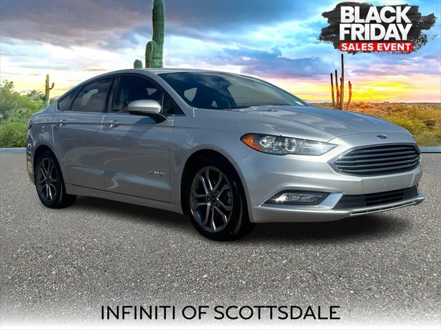 used 2017 Ford Fusion Hybrid car, priced at $12,490