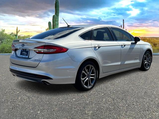 used 2017 Ford Fusion Hybrid car, priced at $12,490