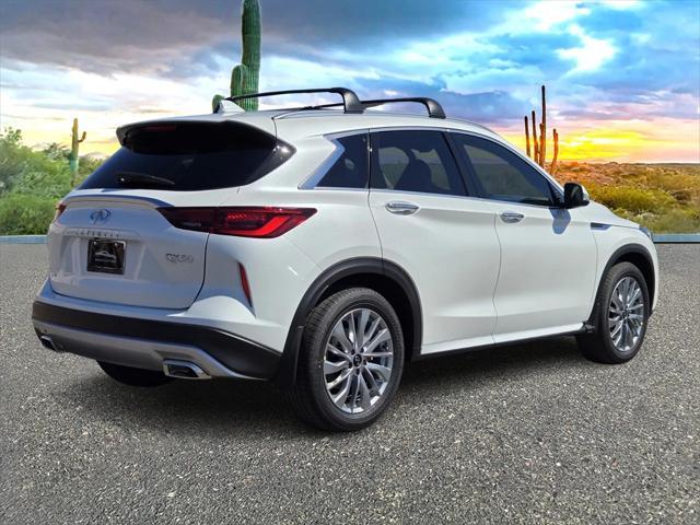 new 2025 INFINITI QX50 car, priced at $46,670