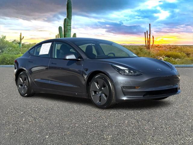 used 2022 Tesla Model 3 car, priced at $26,980