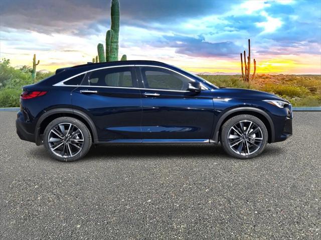 new 2025 INFINITI QX55 car, priced at $57,180