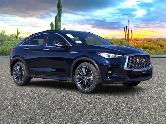 new 2025 INFINITI QX55 car, priced at $57,180