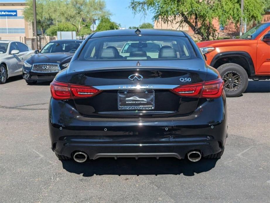 new 2024 INFINITI Q50 car, priced at $42,831