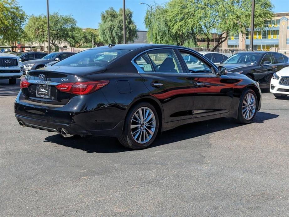 new 2024 INFINITI Q50 car, priced at $42,831