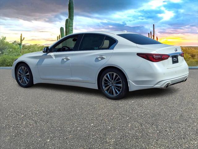 new 2024 INFINITI Q50 car, priced at $42,585