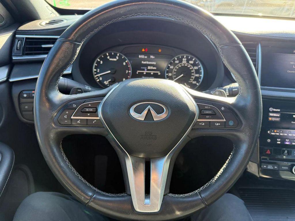 used 2022 INFINITI QX50 car, priced at $26,990