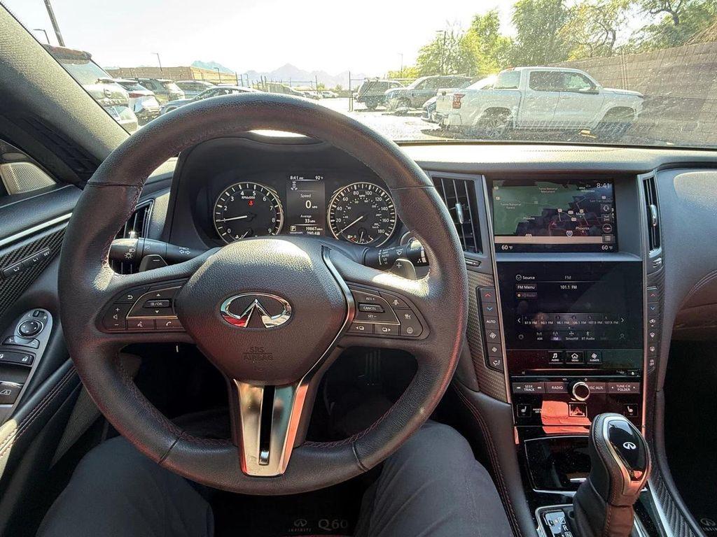 used 2022 INFINITI Q60 car, priced at $43,990