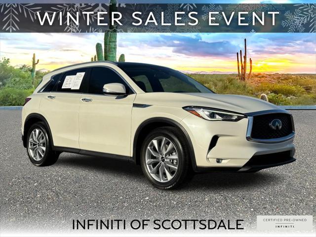 used 2021 INFINITI QX50 car, priced at $25,990