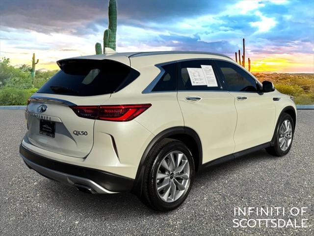 used 2021 INFINITI QX50 car, priced at $25,990