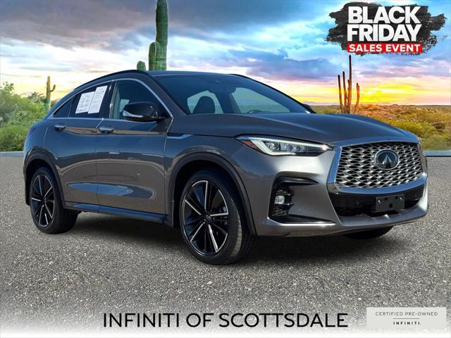 used 2022 INFINITI QX55 car, priced at $31,490