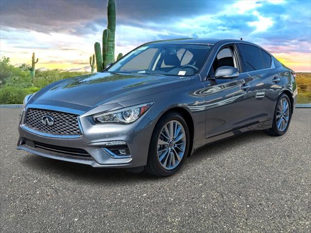 new 2024 INFINITI Q50 car, priced at $42,831