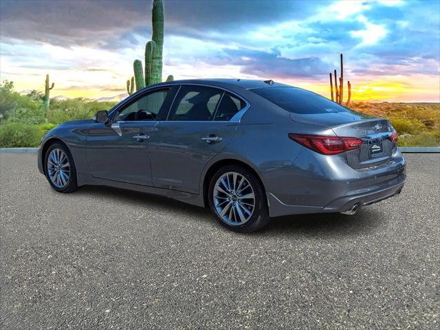 new 2024 INFINITI Q50 car, priced at $42,831