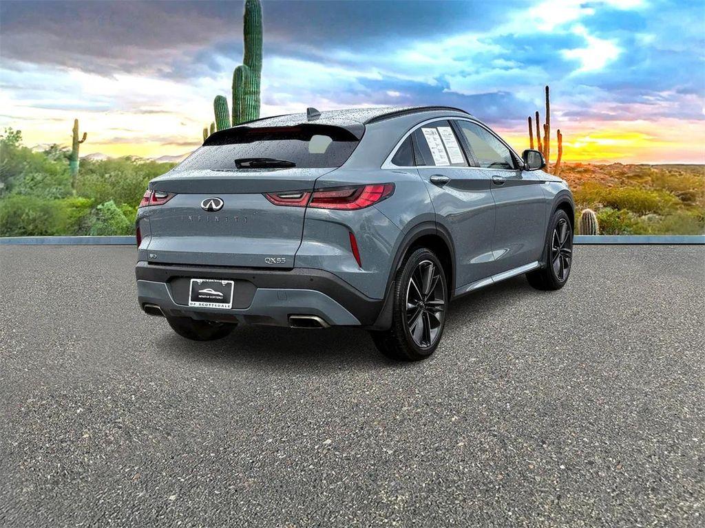used 2023 INFINITI QX55 car, priced at $31,990