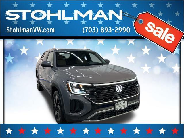 new 2025 Volkswagen Atlas Cross Sport car, priced at $44,656
