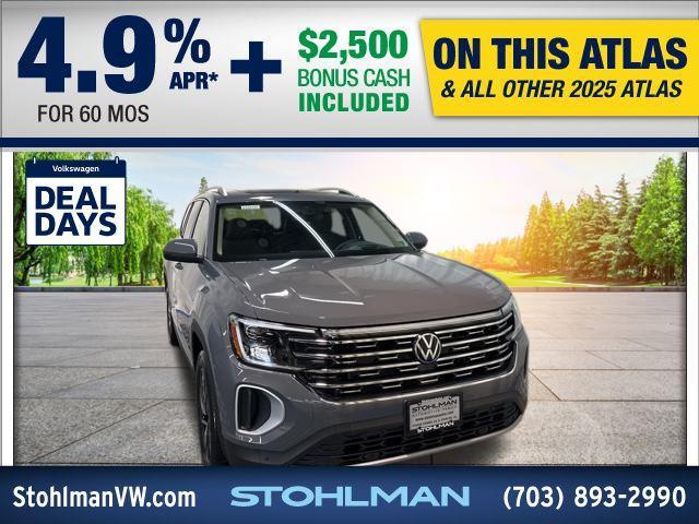 new 2025 Volkswagen Atlas car, priced at $46,971
