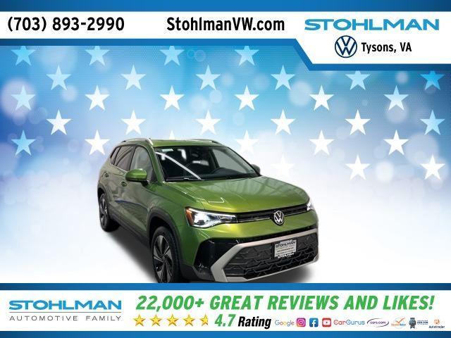 new 2025 Volkswagen Taos car, priced at $31,944