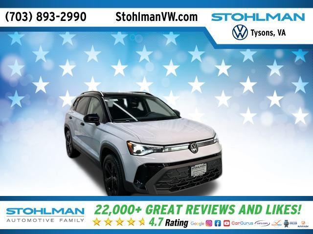 new 2025 Volkswagen Taos car, priced at $33,229
