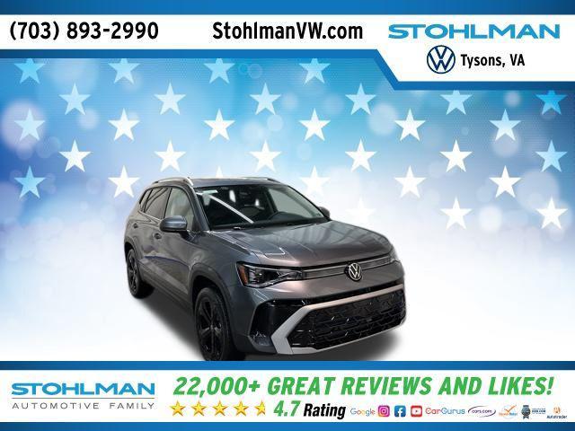 new 2025 Volkswagen Taos car, priced at $35,592