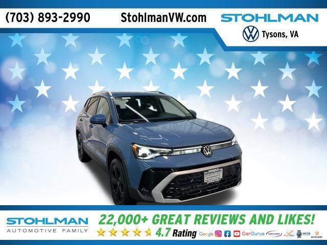 new 2025 Volkswagen Taos car, priced at $35,955