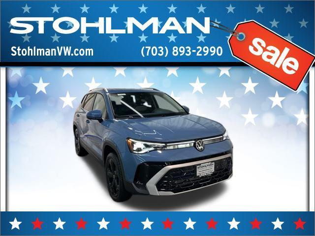 new 2025 Volkswagen Taos car, priced at $36,455