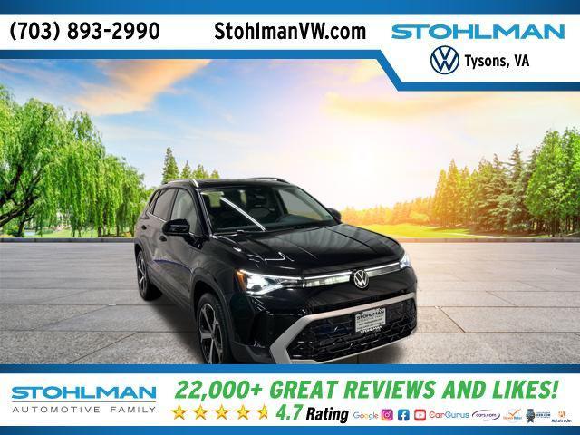 new 2025 Volkswagen Taos car, priced at $33,878