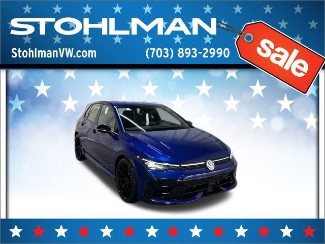 new 2025 Volkswagen Golf R car, priced at $53,321