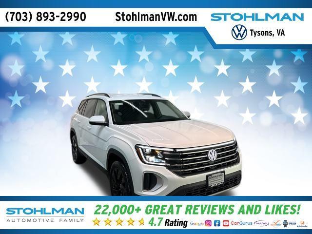 new 2026 Volkswagen Atlas car, priced at $45,825