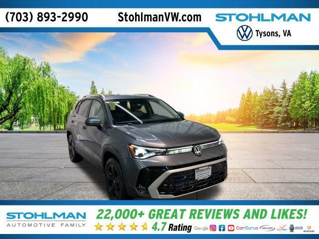 new 2025 Volkswagen Taos car, priced at $34,392