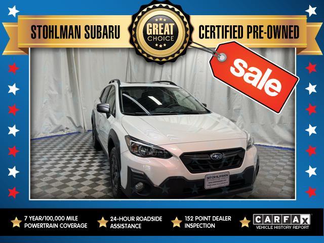 used 2021 Subaru Crosstrek car, priced at $24,141