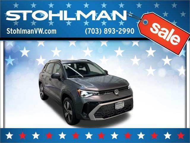 new 2025 Volkswagen Taos car, priced at $27,683