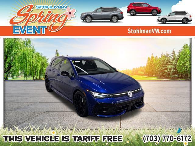 new 2025 Volkswagen Golf R car, priced at $53,821