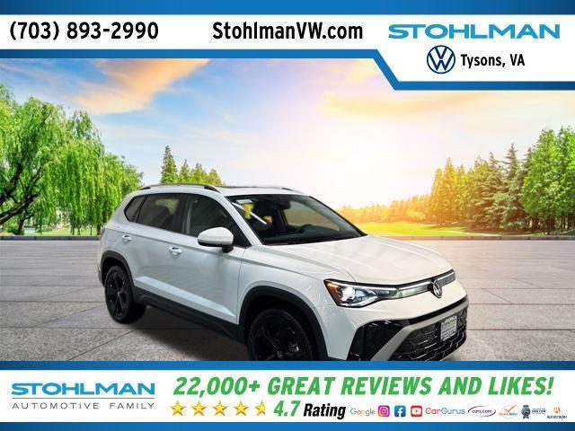 new 2025 Volkswagen Taos car, priced at $34,092