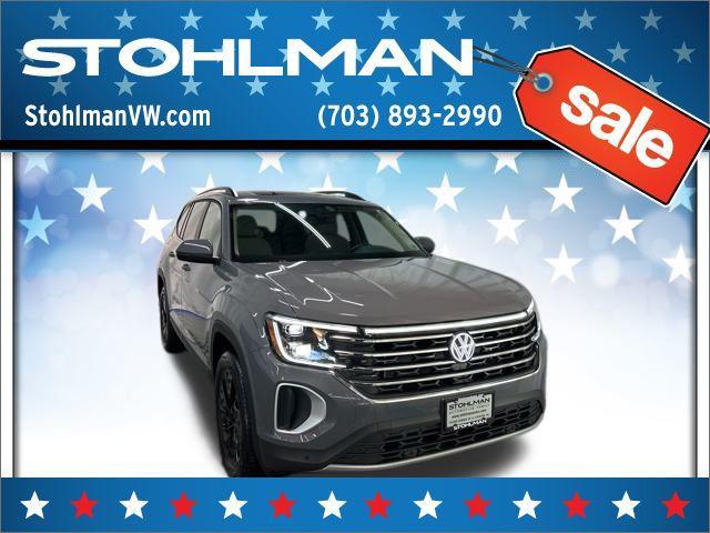 new 2025 Volkswagen Atlas car, priced at $41,030