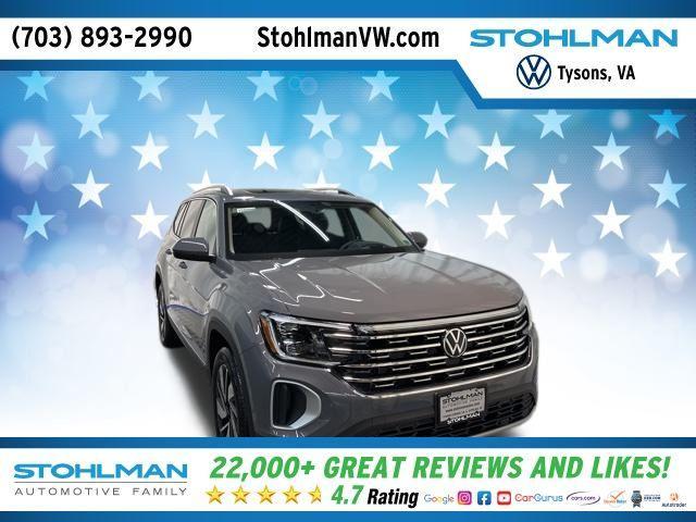 new 2025 Volkswagen Atlas car, priced at $43,279