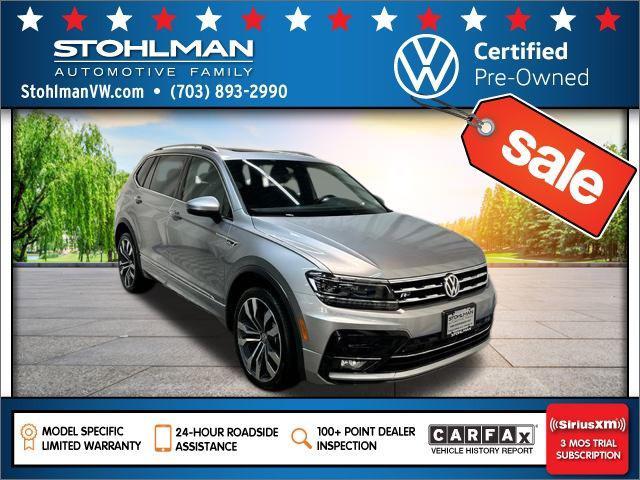 used 2021 Volkswagen Tiguan car, priced at $29,430