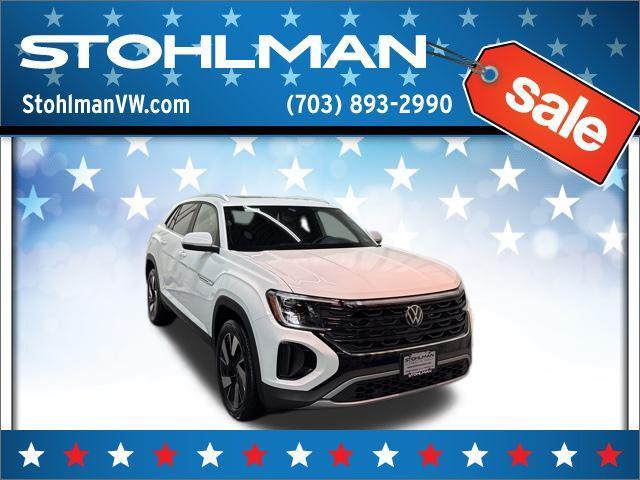 new 2025 Volkswagen Atlas Cross Sport car, priced at $44,219