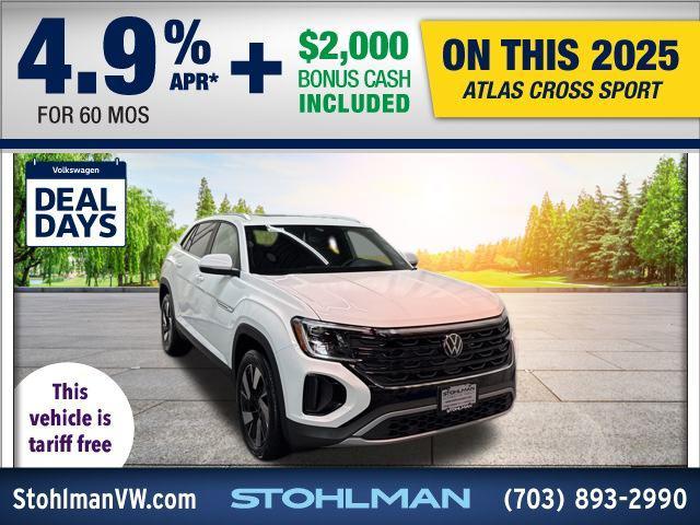new 2025 Volkswagen Atlas Cross Sport car, priced at $42,969
