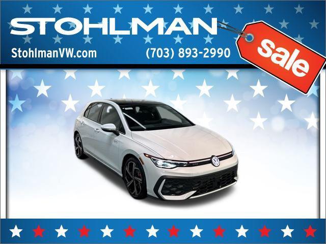 new 2025 Volkswagen Golf GTI car, priced at $37,910