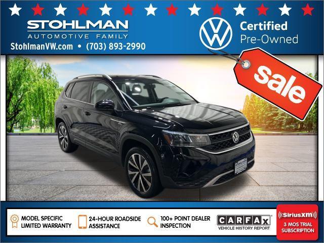 used 2022 Volkswagen Taos car, priced at $21,938