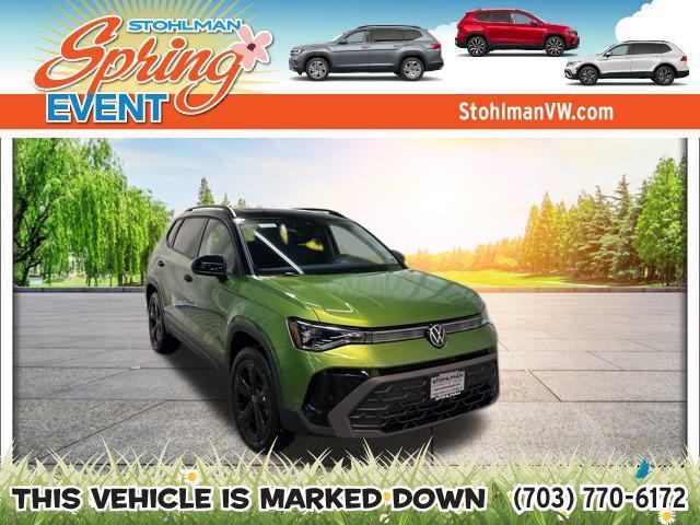new 2025 Volkswagen Taos car, priced at $33,431
