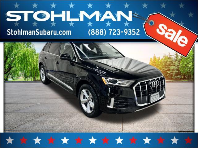 used 2021 Audi Q7 car, priced at $32,748