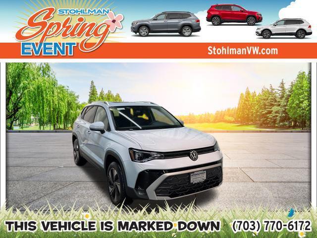 new 2025 Volkswagen Taos car, priced at $32,284