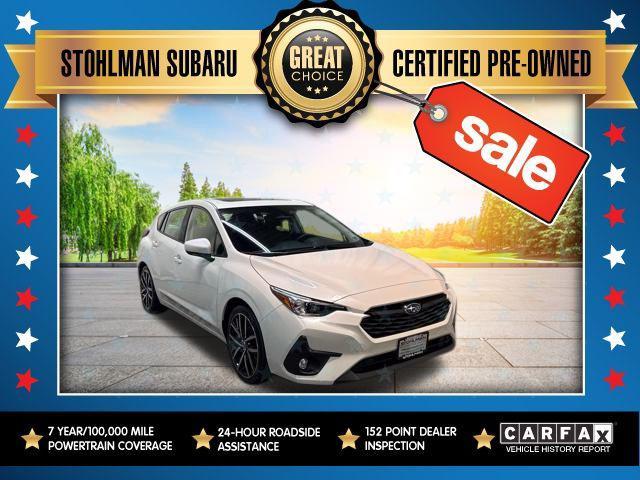 used 2025 Subaru Impreza car, priced at $26,724