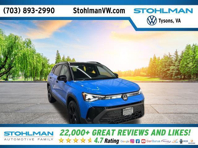 new 2025 Volkswagen Taos car, priced at $31,915